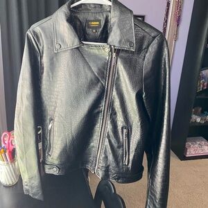 Ci Sono Leather Jacket